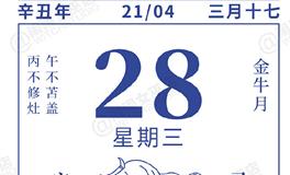 闹闹女巫店今日运势2021年4月28日